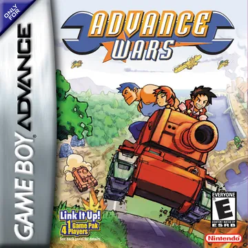 『Advance Wars』北米版のパッケージ