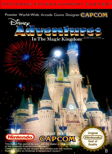 Portada de Adventures in the Magic Kingdom, edición de Europa
