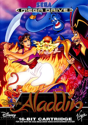 『Aladdin』欧州版のパッケージ