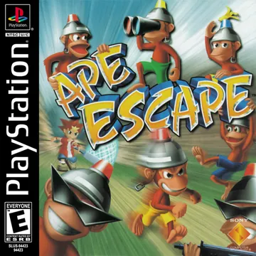 『Ape Escape』北米版のパッケージ