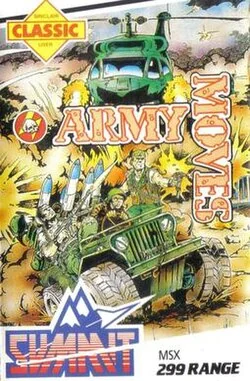 Portada de Army Moves, edición de Europa