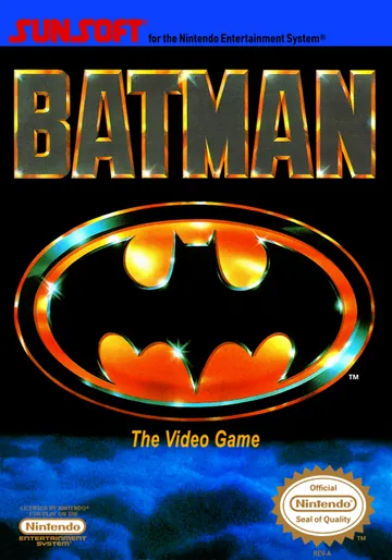 『Batman: The Video Game』北米版のパッケージ