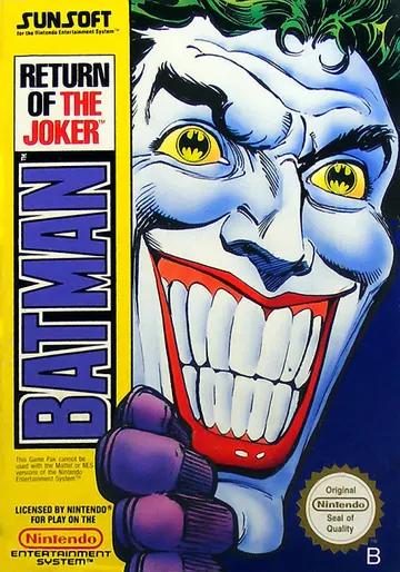 Portada de Batman: Return of the Joker, edición de Europa