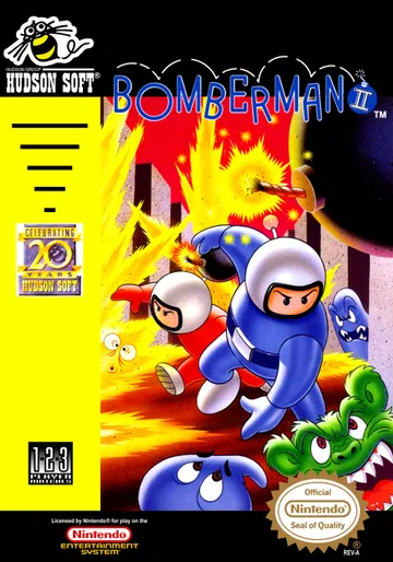 『Bomberman II』北米版のパッケージ