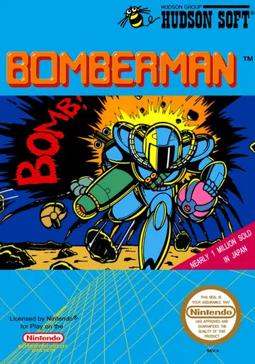 『Bomberman』北米版のパッケージ