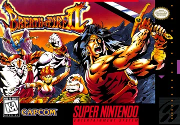 Portada de Breath of Fire II, edición de Norteamérica
