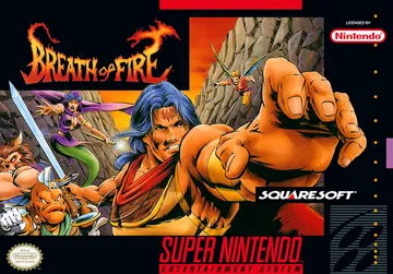 『Breath of Fire』北米版のパッケージ