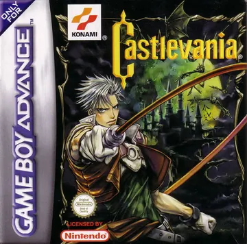 Portada de Castlevania, edición de Europa