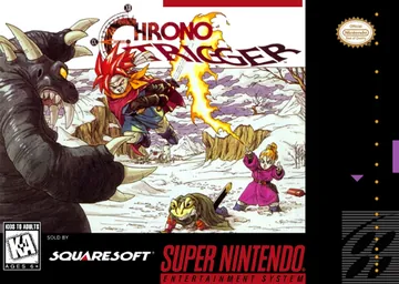 『Chrono Trigger』北米版のパッケージ