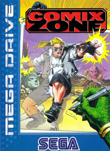 Portada de Comix Zone, edición de Europa