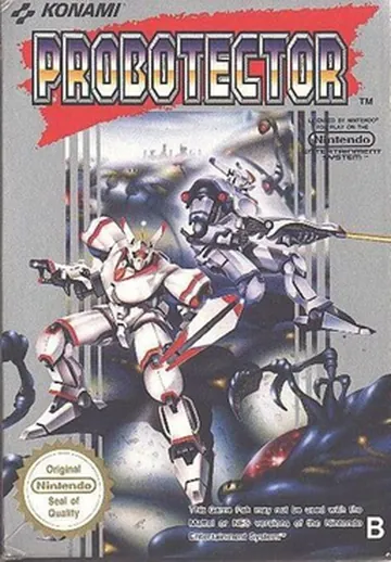 Обложка: Probotector, издание — Европа