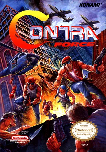 Обложка: Contra Force, издание — Северная Америка