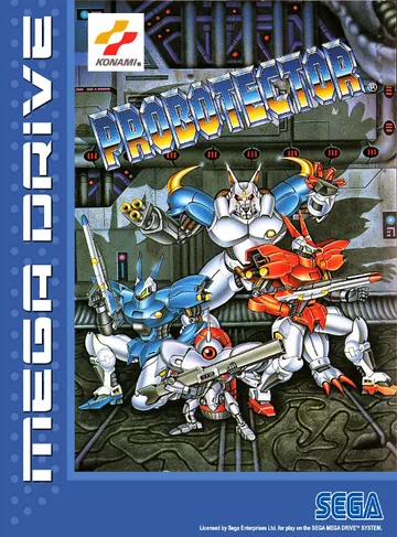 『Probotector』欧州版のパッケージ