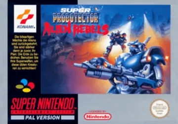 Обложка: Super Probotector: Alien Rebels, издание — Европа