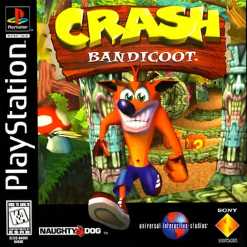Обложка: Crash Bandicoot, издание — Северная Америка