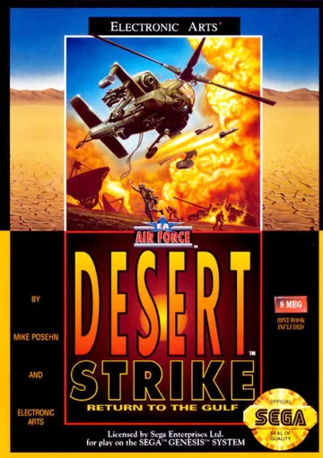 Обложка: Desert Strike: Return to the Gulf, издание — Северная Америка