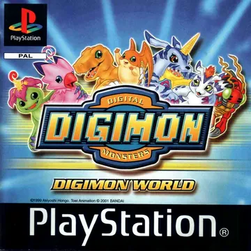 『Digimon World』欧州版のパッケージ