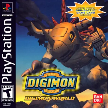 『Digimon World』北米版のパッケージ