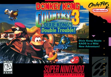 Обложка: Donkey Kong Country 3: Dixie Kong's Double Trouble!, издание — Северная Америка