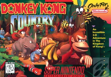 Обложка: Donkey Kong Country, издание — Северная Америка