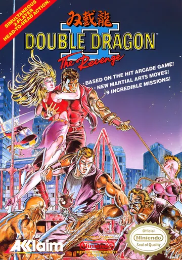 『Double Dragon II: The Revenge』北米版のパッケージ