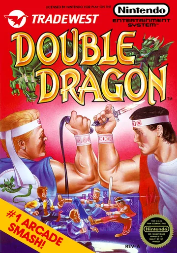 『Double Dragon』北米版のパッケージ