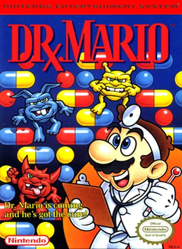『Dr. Mario』欧州版のパッケージ