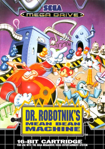 Обложка: Dr. Robotnik's Mean Bean Machine, издание — Европа