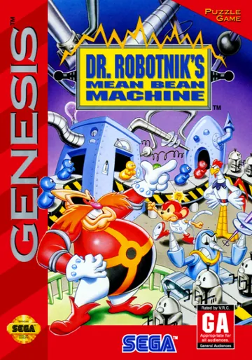 Обложка: Dr. Robotnik's Mean Bean Machine, издание — Северная Америка