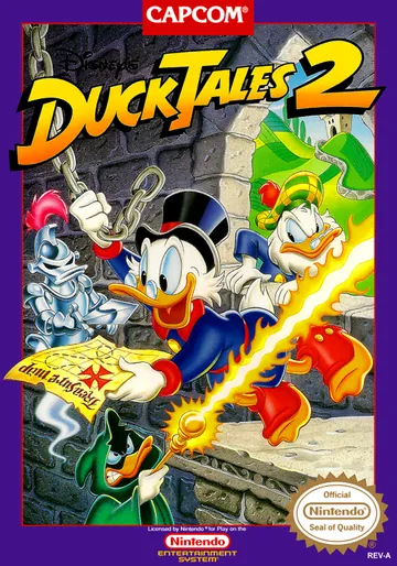 Обложка: DuckTales 2, издание — Северная Америка