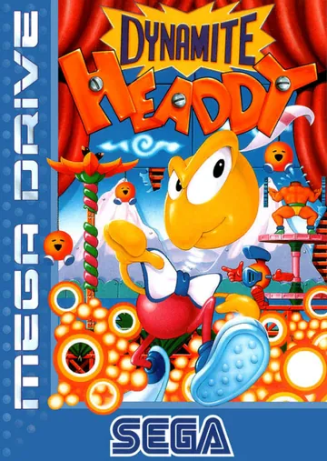 『Dynamite Headdy』欧州版のパッケージ