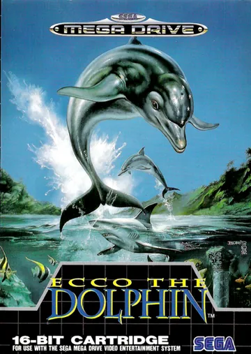 『Ecco the Dolphin』欧州版のパッケージ