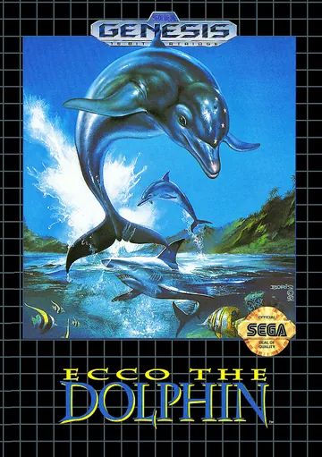 『Ecco the Dolphin』北米版のパッケージ