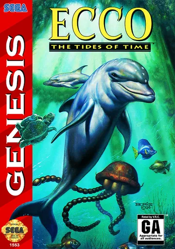 Обложка: Ecco: The Tides of Time, издание — Северная Америка
