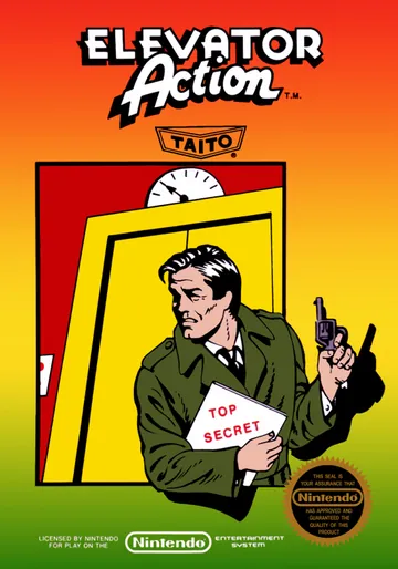 『Elevator Action』北米版のパッケージ