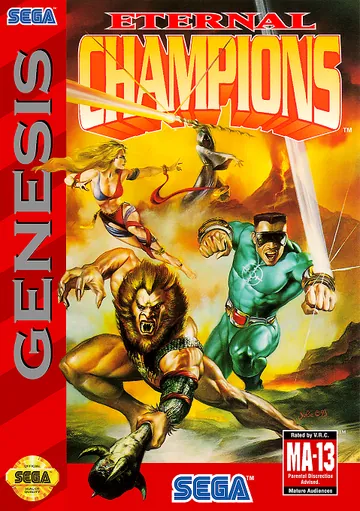Обложка: Eternal Champions, издание — Северная Америка