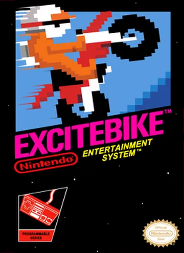 『Excitebike』欧州版のパッケージ