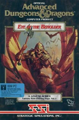 Portada de Eye of the Beholder, edición de Norteamérica