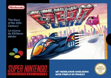 『F-Zero』欧州版のパッケージ