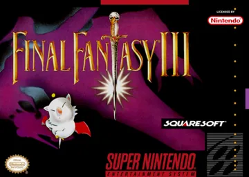 『Final Fantasy III』北米版のパッケージ