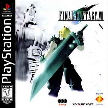 『Final Fantasy VII』北米版のパッケージ
