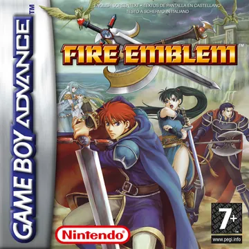 Portada de Fire Emblem, edición de Europa