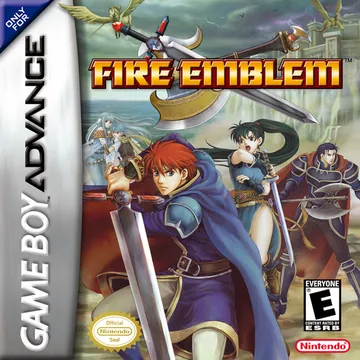 Portada de Fire Emblem, edición de Norteamérica
