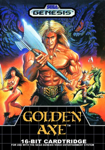 『Golden Axe』欧州版のパッケージ