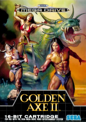 『Golden Axe II』欧州版のパッケージ