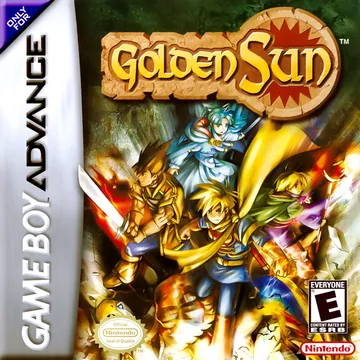 『Golden Sun』欧州版のパッケージ