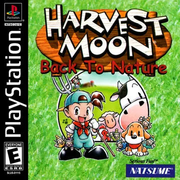 『Harvest Moon: Back to Nature』北米版のパッケージ