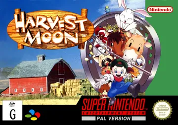 Обложка: Harvest Moon, издание — Европа