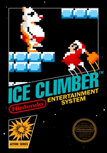 『Ice Climber』欧州版のパッケージ