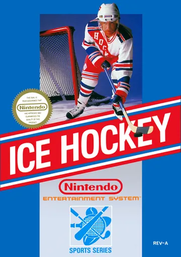 『Ice Hockey』北米版のパッケージ